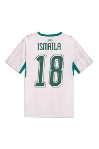 Senegal Ismaila Sarr #18 Jalkapallovaatteet Kotipaita MM-kisat 2026 Lyhythihainen